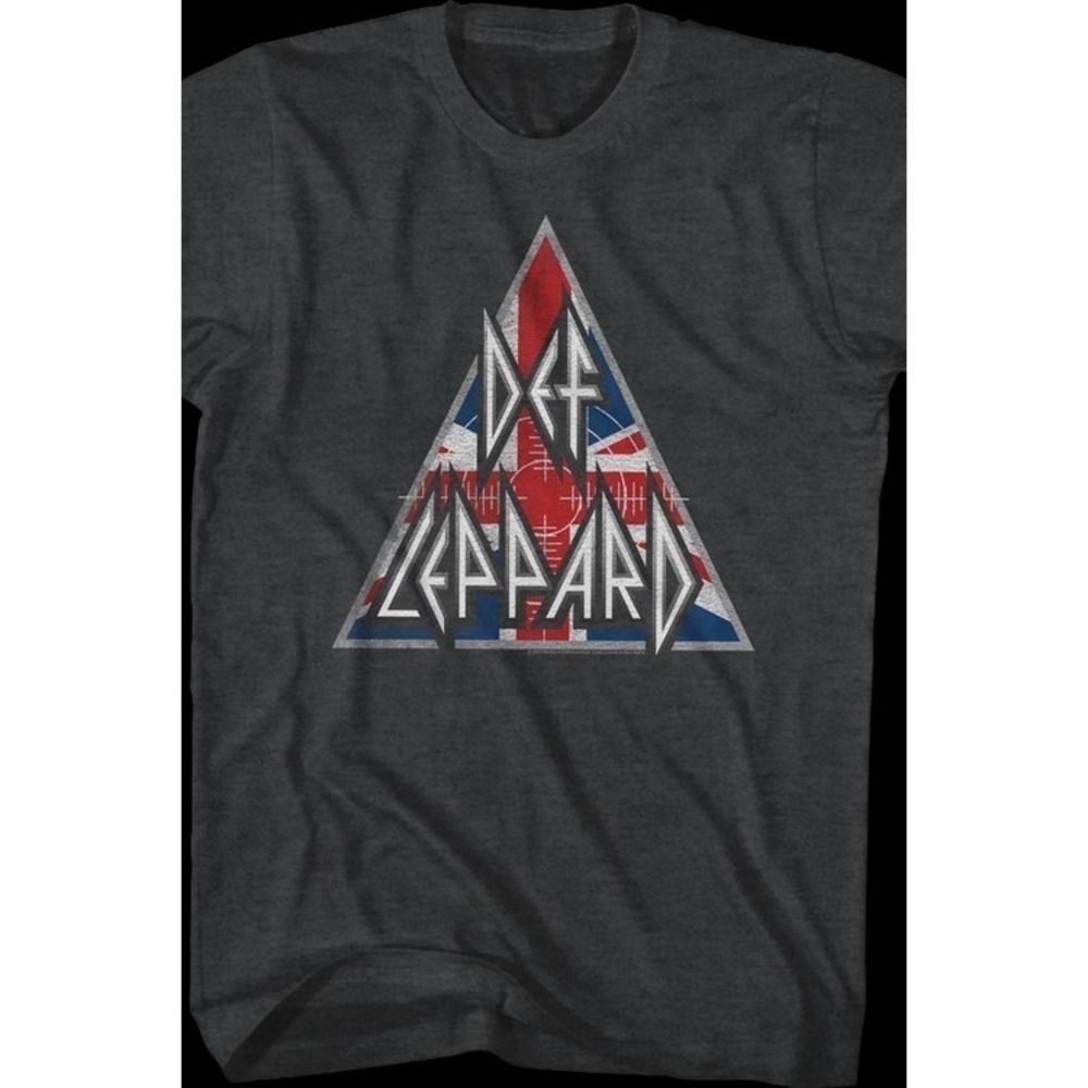 Triangle Def Leppard Classic Rock Fan Retro Unisex T-Shirt